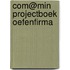 Com@min projectboek oefenfirma