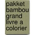 Pakket bambou grand livre a colorier