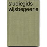 Studiegids Wijsbegeerte door Onbekend