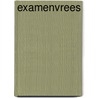 Examenvrees by R.V. van der Wilk