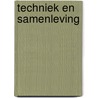 Techniek en samenleving door Onbekend