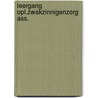 Leergang opl.zwakzinnigenzorg ass. door Onbekend