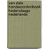 Van dale handwoordenboek hedendaags nederlands