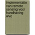 Implementatie van remote sensing voor handhaving WVO