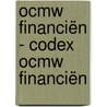 Ocmw financiën - codex ocmw financiën door Onbekend