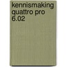 Kennismaking Quattro pro 6.02 door Onbekend