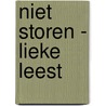Niet storen - Lieke leest by Gillian Shields