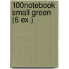 100% Notebook small green (6 ex.) door Onbekend