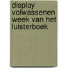 Display volwassenen Week van het Luisterboek door Week van Het Luisterboek 2012