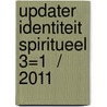 Updater Identiteit Spiritueel 3=1  / 2011 by Erik Oscar Visser