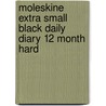 Moleskine Extra Small Black Daily Diary 12 Month Hard door Moleskine
