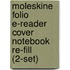 Moleskine Folio E-Reader Cover Notebook Re-Fill (2-Set)