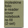 Moleskine Folio E-Reader Cover Notebook Re-Fill (2-Set) door Moleskine