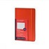 Moleskine Red Pocket Diary Weekly Horizontal Hard 18 Month