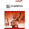 Arbopocket Wet- en regelgeving 2012 by J.R. Popma