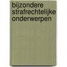 Bijzondere strafrechtelijke onderwerpen door Onbekend C.H. Bangma