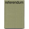 Referendum door Frederic P. Miller