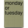Monday Or Tuesday by Virginia Woolfe
