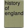 History of England by Sharon Turner