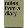 Notes From A Diary by Mountstuart Elphinstone Grant Duff