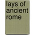 Lays of Ancient Rome