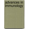 Advances in Immunology door Tasuku Honjo