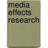 Media Effects Research door Sparks