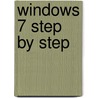 Windows 7 Step By Step door Joyce Cox
