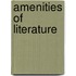 Amenities of Literature
