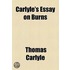Carlyle's Essay On Burns