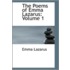 The Poems Of Emma Lazarus