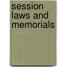 Session Laws and Memorials by Kansas