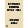 Brownson's Quarterly Review door Unknown Author