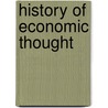 History Of Economic Thought by Mark Lautzenheiser