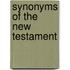 Synonyms of the New Testament