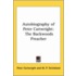 Autobiography Of Peter Cartwright