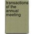 Transactions Of The Annual Meeting