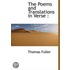 The Poems and Translations in Verse