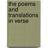 The Poems and Translations in Verse by Thomas Fuller