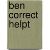Ben Correct helpt door Moniek Vermeulen