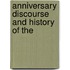 Anniversary Discourse And History Of The