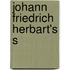 Johann Friedrich Herbart's s