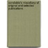 Constable's Miscellany Of Original And Selected Publications