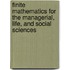 Finite Mathematics for the Managerial, Life, and Social Sciences