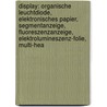 Display: Organische Leuchtdiode, Elektronisches Papier, Segmentanzeige, Fluoreszenzanzeige, Elektrolumineszenz-Folie, Multi-Hea door Quelle Wikipedia