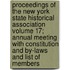 Proceedings of the New York State Historical Association Volume 17; Annual Meeting with Constitution and By-Laws and List of Members