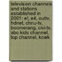 Television Channels And Stations Established In 2001: E!, E4, Outtv, Hdnet, Chnu-Tv, Boomerang, Civi-Tv, Abc Kids Channel, Top Channel, Kcwk