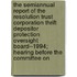 The Semiannual Report of the Resolution Trust Corporation Thrift Depositor Protection Oversight Board--1994; Hearing Before the Committee on