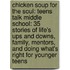 Chicken Soup for the Soul: Teens Talk Middle School: 35 Stories of Life's Ups and Downs, Family, Mentors, and Doing What's Right for Younger Teens