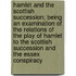 Hamlet and the Scottish Succession; Being an Examination of the Relations of the Play of Hamlet to the Scottish Succession and the Essex Conspiracy